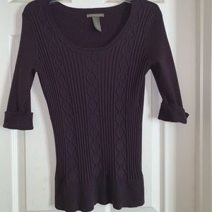 Eggplant colored sweater